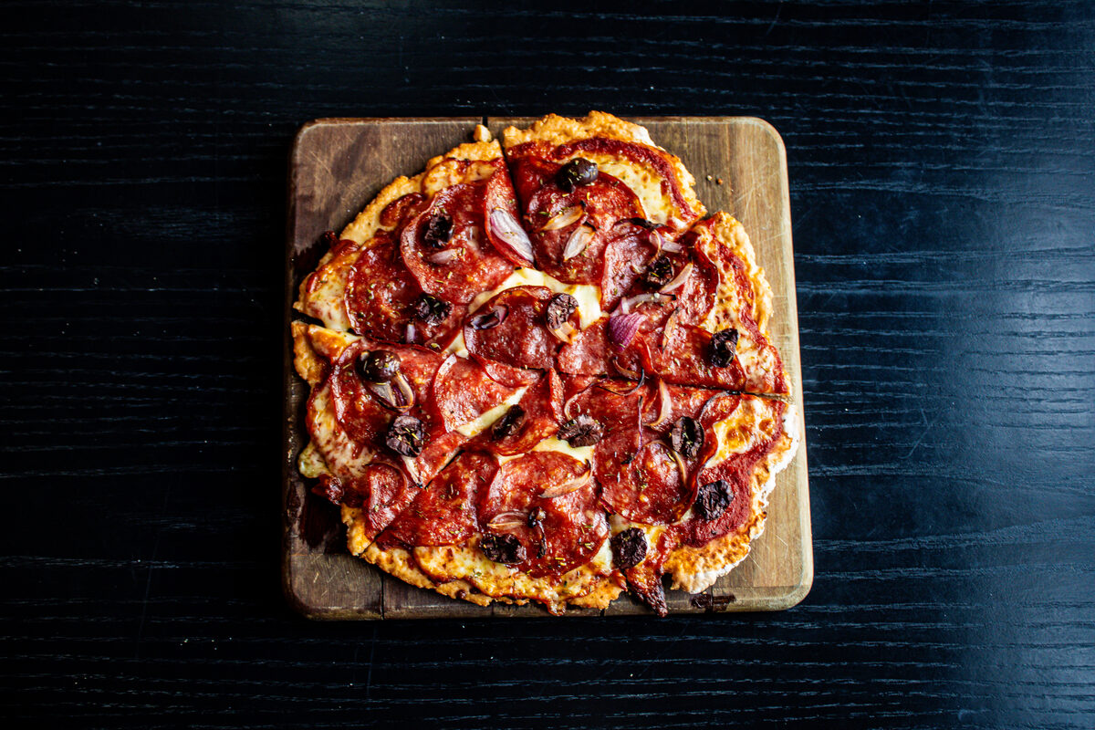 Calabrese pizza