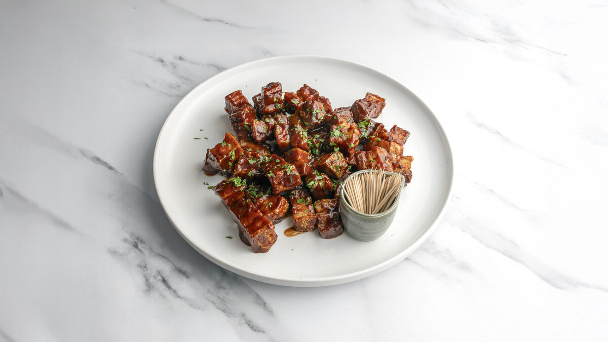 Pork belly bites